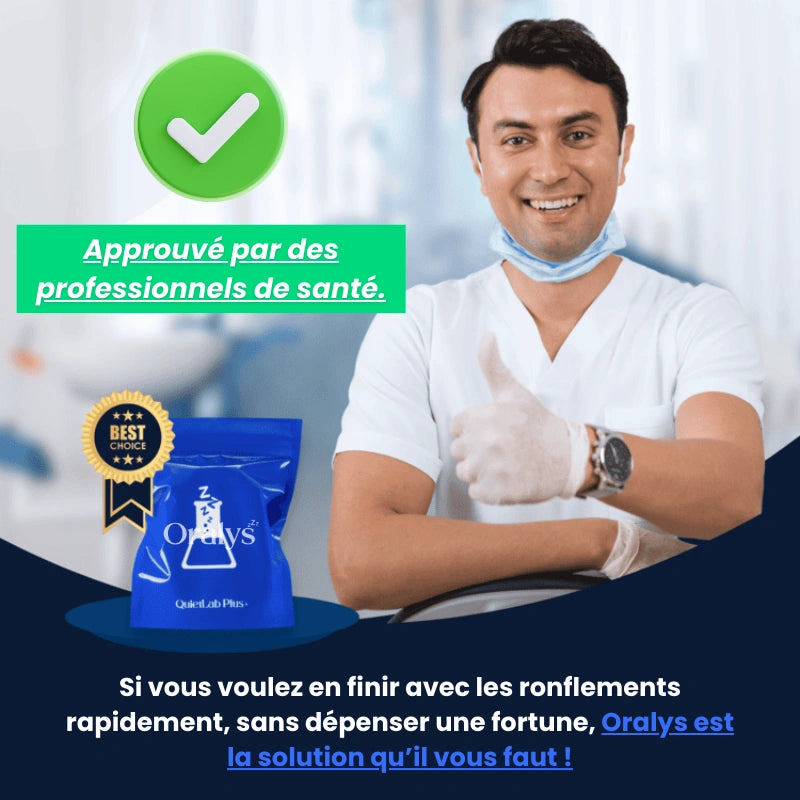 Oralys® | Orthèse anti-ronflement réglable