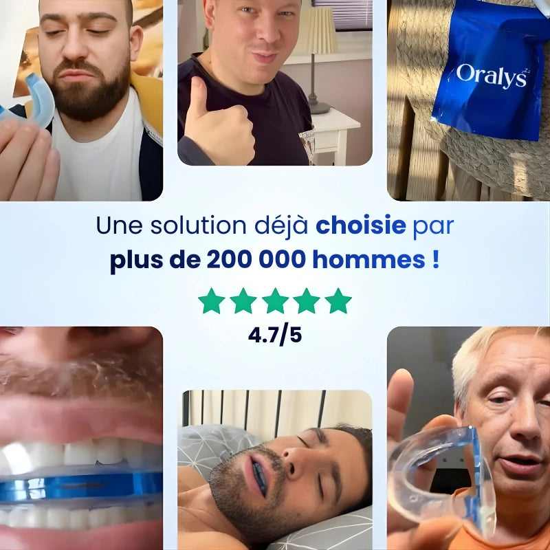 Oralys® | Orthèse anti-ronflement réglable